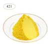 Pigments en poudre de Mica jaune de Type 421, pour bricolage, fabrication de cosmétiques, ombre à paupières, résine, maquillage, vernis à ongles, artisanat de toilette d'artiste 500glot2747506