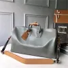 10A plunjezakken designer tas klassieke 45cm 50cm 55cm tas reisbagage voor mannen echt leer topkwaliteit dames crossbody bakken schoudertassen heren dames handtassen