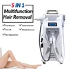 5 I 1 OPT IPL RF ND YAG Permanent Laser Hair Tattoo Removal Skin Rejuvenation Beauty Machine Laser Hårborttagning