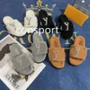 Designer women plush Slippers wool Slides Winter Furry Warm Printed Fashion luxury Shoes cotton Flip Flop Slipper35-40