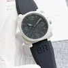 Projektant Mężczyzn Fashion Sport Wrist zegarki Bell Automatyczne mechaniczne zegarki Wysokiej jakości luksusowa marka chronograph zegar ze stali nierdzewnym S 5600