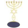 Ljusstakar 7-head candelabra chalice metal ljusstake dekorativt bröllop skrivbord basbord prydnadsmal