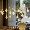 Pendant Lamps Modern Glass Lights For Dining Room Bedroom Kitchen Hanging Lamp Home Decor Bedside Bar Light Fixtures Industrial