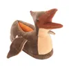 Slippers Paar Slaapkamer Antislip Huis Mannen Dinosaurus Schoenen Zacht Warm Pluche Thuis Triceratops Kerstcadeau Indoor Winter 231101