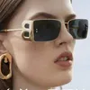 30% zniżki na luksusowy projektant Nowe okulary przeciwsłoneczne dla mężczyzn i kobiet 20% zniżki Zhang Yuqi Net Red Ins w tym samym stylu osobowość Big Fashion Metal
