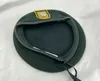 Berets US Army 1th Special Forces Group Blackish Green Beret Löjtnant Överste Militärhatt Återaktivering