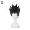 Anime X Hunter Freecss Short Black Green Gon Freaks Cosplay Wig Heat Resistant Hair Party Wigs cosplay