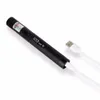 Лазерная указка Зарядка через USB 303 Высокая мощность 5 МВт Точка Зеленый Красный Фиолетовый Лазерная ручка Одна точка Звездное горение Lazer Высокое качество
