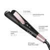 Hårrätare Professional Electric Straighting Iron Curling Curler 2 I 1 Rättare Flat Irons Ceramic Styling Tools 231101