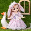 Poupées 16 cm princesse BJD poupée avec des vêtements et des chaussures Lolita mignon doux Face1 12 articulations mobiles figurine cadeau enfant enfant fille jouet 231102