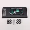 Diecast Model Car 1 64 Pandem GT86 Rocket Bunny Alloy Model Car Cherry Blossom Coating 231101