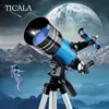 Monoculars Profesyonel Astronomik Teleskop 150 Kez Zoom HD Higpower Portable Tripod Gece Görüşü Derin Uzay Yıldız View Moon Universe 231101