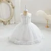 Meisje Jurken Peuter Baby Bloem Meisjes Elegante Bruiloft Prinses Partij Tutu Jurk Kinderen Verjaardag Doop Formele Kleding