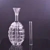 Commercio all'ingrosso Bong di vetro Tubo dell'acqua Granata rotonda Fab Egg Narghilè Olio Dab Rigs Bubbler Tubo da fumo con tubo bruciatore a nafta Downstem Dhl gratuito