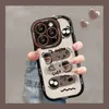 14 Promax 13 11 15 실리콘 Funny에 적합한 낙서 ​​커피 Coon Ball Doll Phone Case Case Case