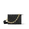 Designer bags women handbag chain purse silver crossbody bag embossed luxury shoulder bag black purse sac a main Borsa luxurious bags messenger dicky Tasche PRPU