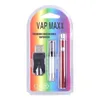 Neues Vap Max W3-Kit 350 mAh Vertex-Vorheizbatterien VV Variable Spannung 0,5 ml 1,0 ml für 510-Gewinde-Verdampfer Vape Pen E-Zigaretten-Kit