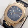 Wristwatches High Quality Luxury Men's Watch 5712 Automatic Mechanical Business Elegant Sapphire Mirror Waterproof