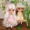 Dolls Icy dbs blyth boneca beicinho bitche de pele tan face face cutil corpo 16 bjd ooak ob24 Anime Girl 2303331