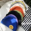 Beanies Beanie/Skull Caps Winter Female Ladies Casual Smile Patch Knitted Hat Outdoor Loosen Skullies Warm Skullcap Gorras