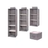 Clothing Wardrobe Storage Grey creative home clothes drawer box underwear finishing storage wardrobe storage R231102