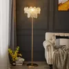 Table Lamps Nordic Gold Crystal Led Lamp American Luxury For Living Room Sofa Desk Lights Bedroom Study Decorative Home Floor