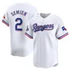 Texas Marcus Semien 2024 Gold Collection Ranger Jersey Max Scherzer Evan Carter Leody Taveras Nolan Ryan Corey Seager Adolis Garcia Jonah Heim Martin Perez Maillots