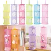 Clothing Wardrobe Storage Home Storage Case Bedroom Door Bag Bag Wall Closet Storage Net Basket Cylindrical Cage R231102