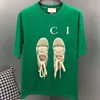 NOUVEAU Hommes Femmes Marques Célèbres Designer T-shirts Imprimé Mode Homme T-shirt Top Qualité Coton Italie T-shirts Occasionnels Deux G Manches Courtes Hip Hop Streetwear T-shirts