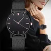 Женские часы с кристаллами, минималистичный календарь, женские повседневные женские роскошные часы с ремешком, аналоговые наручные часы Montre Femme 231101