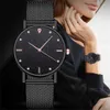 Montres femmes Montre en cristal minimaliste calendrier femmes décontracté dames luxe bracelet bracelet analogique Montre Femme 231101