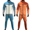 Mens Tracksuits Mens Spring Casual Tracksuits Sportswear Jacketspants Två stycken Set Male Fashion Jogging Suit Outfits Gym Fitness Clothes 231102