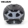 Hełmy rowerowe Walgun Aero Cycling Helmet Helmet Helmet Dorosy Lens Goggle Visor Time TT TT Triathlon Rower Helmet M L dla mężczyzn 231101