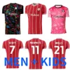 Qqq8 2023 2024 Bristol City Soccer Jerseys 23 24 Home Red Away Blue the Robins Paterson Wells Weimann Camisetas De Futbol Football Shirts