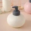 Distributeur de savon liquide en céramique, Mousse de salle de bain, Type de mousse, désinfectant pour les mains, presseur pour bouteilles vides, shampoing, Gel douche, nettoyage