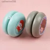 Yoyo Kinder Yoyo Ball Niedliche Tierdrucke Holz Yoyo Spielzeug Fuchs Eule Igel Schnecken Spielzeug Kinder Yo-Yo Kreative Yo Spielzeug Für KinderL231102