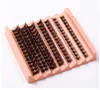 Thick Natural Grafted False Eyelashes Soft Light 98 Clusters Handmade Reusable Segmented Lashes DIY Cluster Eyelash Extensions