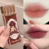 Lipstick Cloud Bear Matte Liquid Lipstick Velvet Nude Red Lip Gloss Long Lasting Non-stick Cup Lip Mud Tint Cream Makeup Cosmetics 231102