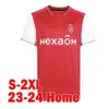 Qqq8 2023 2024 De Reims Soccer Jerseys 23 24 Balogun Flips Ito Football Shirts Sierhuis Abdelhamid Zeneli Van Bergen Custe Maolida