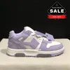 Out Of Office Designer Shoes Calf Leather Yellow Fuchsia Blue Lilac Light Grey Black Purple Outdoor Mens Trainers Walking Casual Sports Womens Sneakers