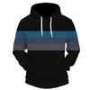 Herren-Kapuzenpullover, 897504629, Herren-Sweatshirt, Strickwaren, Herbst, männlich, halbhoher Kragen, farblich passende Streifenpullover, Business Casual