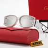Óculos de sol de grife para mulheres Novos óculos de sol Moda de luxo de luxo designer de grife Frame Clear Top Quality Fashions Style 9235