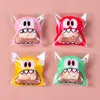 Gift Wrap 100pcs Cookie Candy Packaging Bags Self-Adhesive Cartoon Monster Transparent Plastic Baking Biscuit Snack Bag Kids Supplies