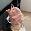 Zaino Borse per la scuola Zaino del designer di moda Borsa da donna in lana per anima adatta per ragazze giovani zaino multifunzionale zaini da donnaborse alla modanegozio