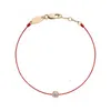 B01-001E Rode Draad Redline Armbanden Vrouwen Pruim Bloem Zwart Touw Armbanden Voor Kerstcadeau F12013035