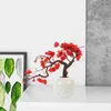 Decorative Flowers Desktop Realistic Potted Adorable Kitchen Table Centerpieces Dining Room Centerpiece Decor