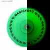 Yoyo magicyoyo k1 yoyo boll fluorescerande glöd i den mörkgröna yoyo med yoyo sträng barn sträng tricks leksak gåva231102