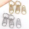 Hoop oorbellen Huggie 4pairs trendy zirkoon ritssluiting voor vrouwen Minimalistisch drop Gold Plating Crystal Dangle Earring 2023 Jewelryhoop