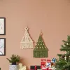 Wandteppiche, Boho-Weihnachtsdekoration, Weihnachtswandkunst, Makramee-Weihnachtsdekoration, Feiertags-Wanddekoration, Wandbehang, Makramee-Weihnachtsbaum, FD39743624 231102