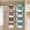 Vêtements armoire rangement tissu lavable multicouche pliable rangement vêtements placard étagère de rangement garde-robe R231102